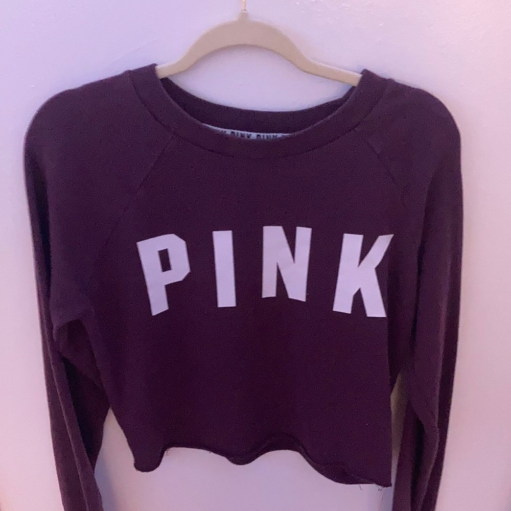 Maroon long sleeve T